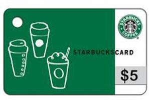 5 Dollar Starbucks Gift Card Deal