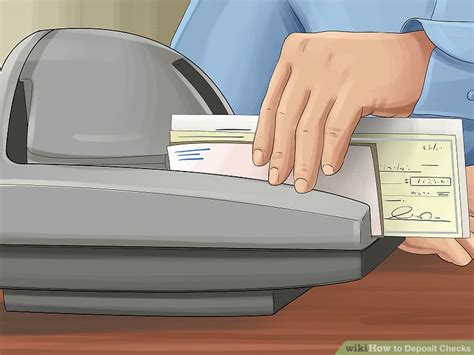 6 Ways To Deposit Checks Wikihow 6 Ways To Deposit Checks Wikihow