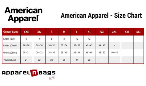 The Ultimate American Apparel Size Chart: Your Definitive Guide
