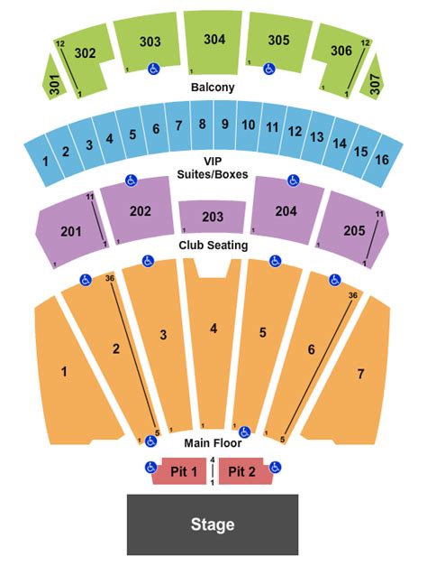 Arizona Financial Theatre Seating Chart