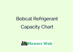 The History and Origin of the Bobcat Refrigerant Capacity Chart