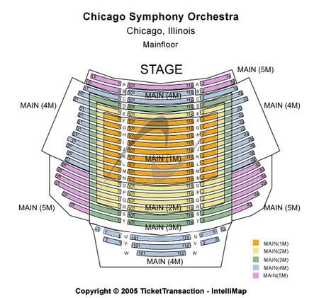 Explore the Chicago Symphony Center Seating Chart to Find Your Perfect Spot