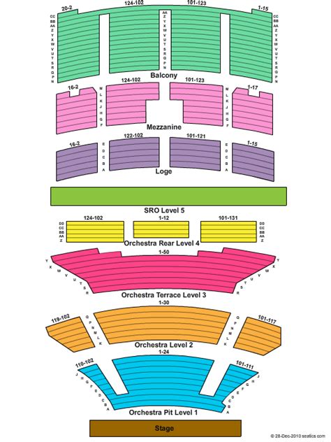 Explore the Fox Theatre Oakland Seating Chart for the Perfect Venue Experience