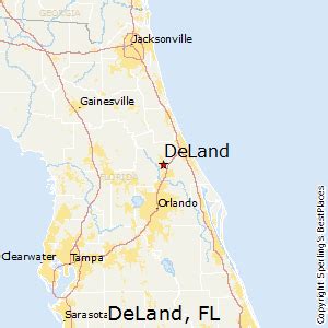 Map Of Deland Florida Maps Of Florida Map Of Deland Florida Maps Of Florida