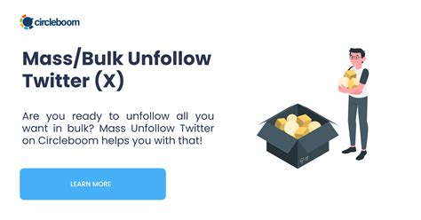 Mass Twitter Unfollow Tool