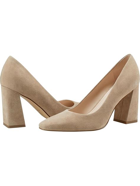 Nude Closed Toe Heels
