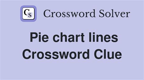 Speed Up Your Brain with Fast Pie Chart Lines Crossword Efficiency