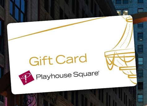 Playhouse Square Gift Card Options