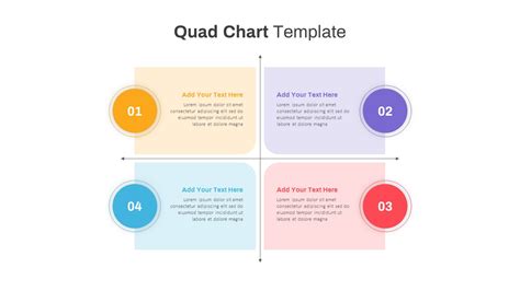 Create Impact with a Stunning Quad Chart PowerPoint Template