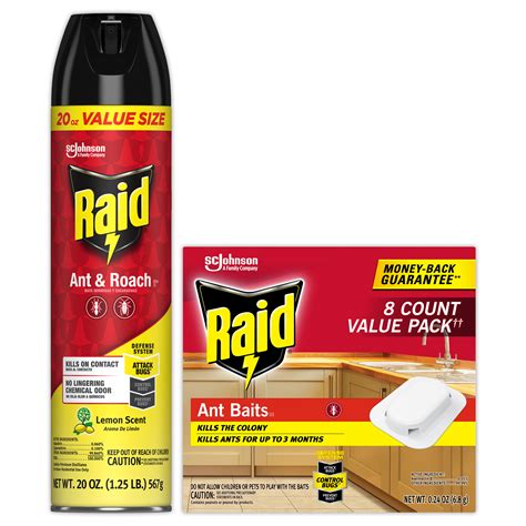 Shop Raid Indoor Ant Killer And Bug Spray Bundle At Lowes Com