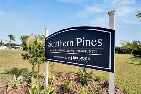 Southern Pines Mobile Home Park Living