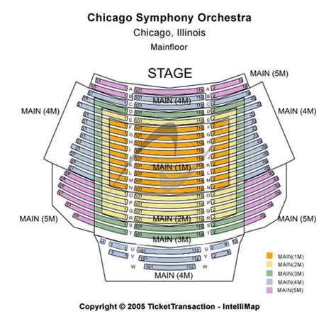 Symphony Center Orchestra Hall Chicago Il Seating Chart Stage Chicago Theater Com