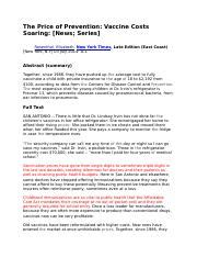 The Price Of Prevention Vaccine Costs Are Soaring The New York Times