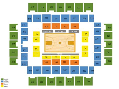 Wesbanco Arena Wheeling WV Seating Chart: Find Your Perfect Spot for Events